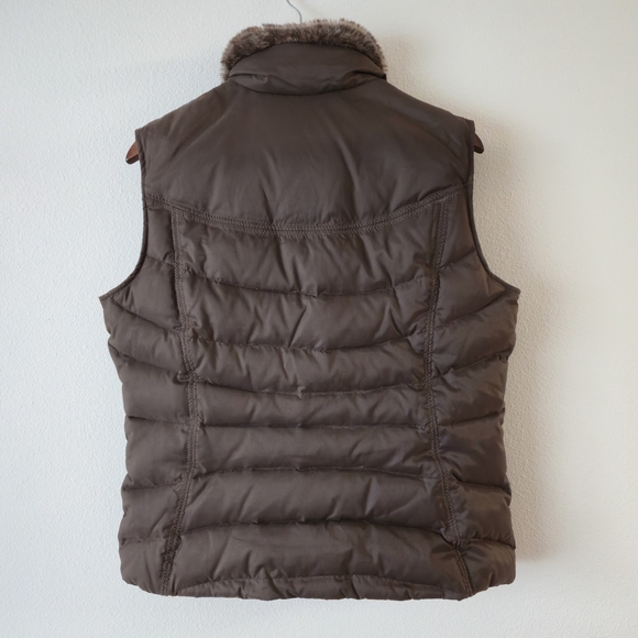 Eddie Bauer Quilted Down Vest Jacket - Picture 2 of 6